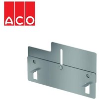 ACO Freedeck Adjustable Intermediate End Plate - Galvanised Steel Silver 36793