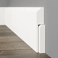 Splay MDF Skirting Board Cover White Primed 4100mm x 210mm x 25mm