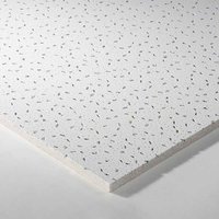 AMF Thermatex Fresko Mineral Ceiling Tiles Board Edge 1200mm x 600mm - Pack of 10 | 7.2m2
