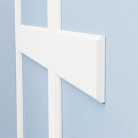 Scotia Shaker MDF Wall Panels White Primed 3050mm x 120mm x 25mm