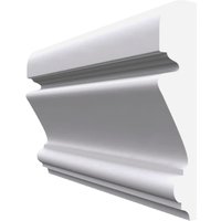 Regency A MDF Dado Rail White Primed 4200mm x 95mm x 25mm