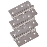 Welling Ball Bearing Butt Door Hinge - 102mm x 76mm x 3mm (Pack of 3)
