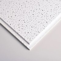 Zentia Armstrong Fission FT Ceiling Tiles Tegular24 Edge White 600mm x 600mm - Pack of 16 | 5.76m2 - BP9122M3F
