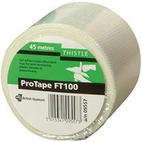 British Gypsum Thistle FT100 Self Adhesive Mesh Tape 45m x 100mm