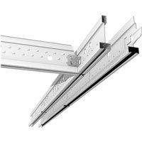 Zentia Armstrong Silhouette XL² 6mm Reveal Cross Tee Slotted 1200mm x 15mm x 44mm White