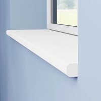 Edge MDF Window Board White Primed 3000mm x 250mm x 25mm