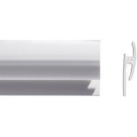 Altro Aluminium p/coated Edge Trim White 2440mm - A853/25