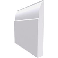 Ovolo MDF Skirting Board Unprimed 4200mm x 220mm x 18mm