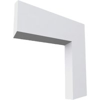 Splay MDF Architrave White Primed 4200mm x 95mm x 18mm
