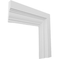 Windsor MDF Architrave White Primed 4200mm x 95mm x 18mm