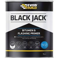 Everbuild Sika Black Jack® 902 Bitumen & Flashing Primer 1 litre 852670