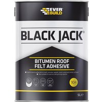 Everbuild Sika Black Jack® 904 Bitumen Roof Felt Adhesive 5 litre 852652