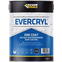 Everbuild Sika EVERCRYL® One Coat Black 5kg 851479