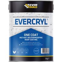 Everbuild Sika EVERCRYL® One Coat Clear 5kg 851590
