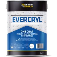 Everbuild Sika EVERCRYL® One Coat White 5kg 851555