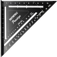 Faithfull Prestige Quick Square Black Aluminium 300mm (12in) FAICSQ12CNC