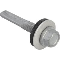 ForgeFix TechFast Hex Roofing Screw Self-Drill Heavy Section 5.5 x 32mm Pack 100 TFHH5532