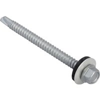 ForgeFix TechFast Hex Head Roofing Screw Self-Drill Light Section 5.5 x 70mm Pack 50 TFHL5570