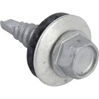 ForgeFix TechFast Hex Head Stitching Screw Self-Drill 6.3 x 22mm Pack 100 TFHS6322