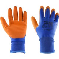 Scan Thermal Waterproof Latex Coated Gloves