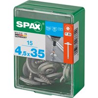 Spax Stainless Steel Raised Countersunk Roof Sheet Sealing Screws