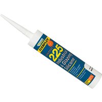 Everbuild Sika 486133 Everflex® 225 Industrial & Glazing Silicone Black 295Ml