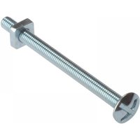 Forgefix 25RBN6100 Roofing Bolt Zp M6 X 100Mm Bag 25