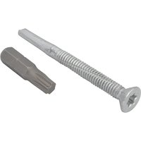 Forgefix TFCH5560 Techfast Roofing Screw Timber - Steel Heavy Section 5.5 X 60Mm Pack 100