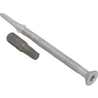 Forgefix TFCH5585 Techfast Roofing Screw Timber - Steel Heavy Section 5.5 X 85Mm Pack 50