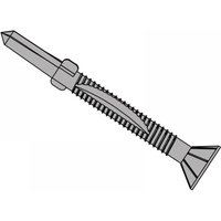 Forgefix TFCUWWSD55135H Techfast Timber To Steel Csk/Wing Screw No.5 Tip 5.5 X 135Mm Box 50