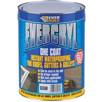 Everbuild Sika 484621 Evercryl® One Coat Clear 1Kg