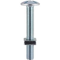 Timco 06100RBP Roofing Bolts & Square Nuts - Zinc M6 X 100 TIMpac 2