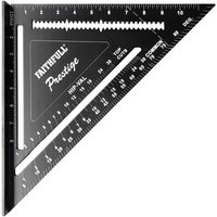 Faithfull 744212 Prestige Quick Square Black Aluminium 300Mm (12In)