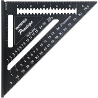 Faithfull 744210 Prestige Quick Square Black Aluminium 178Mm (7In)