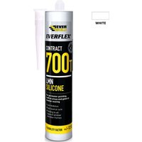 Everbuild Silicone 700T White C3