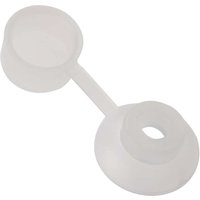Fandf 50CRC Corrugated Roofing Screw Cover Caps - Plastic  10G (Bag Of 50)