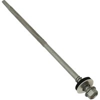 Techfast TFHW16CPSD55125H Roofing Screw - Composite Sheet To Steel - 16Mm Washer - Heavy Duty  5.5 X 125Mm (Box Of 100)