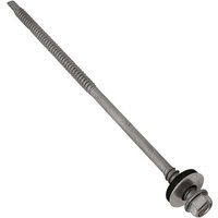 Techfast TFHW16CPSD55105L Roofing Screw - Composite Sheet To Steel - 16Mm Washer - Light Duty  5.5 X 105Mm (Box Of 100)