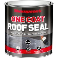 Ronseal 34750 Thompsonfts One Coat Roof Seal Black 5 Litre