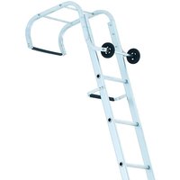 Zarges 100656 Industrial Roof Ladder 1-Part 17 Rungs 5.55M