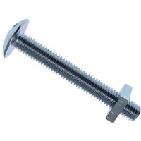 Metalmate® MEMRBN0860 Roofing Bolt & Nut Zp M8 X 60Mm (Box 25)