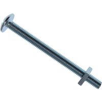 Metalmate® MEMRBN0670 Roofing Bolt & Nut Zp M6 X 70Mm (Box 25)