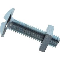 Metalmate® MEMRBN0525 Roofing Bolt & Nut Zp M5 X 25Mm (Box 50)