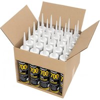 Everbuild Silicone 700T White C3 Box of 25
