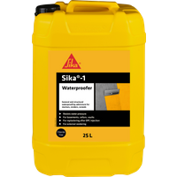 Sika Sika-1 Waterproofer Liquid Waterproofing Additive 25 L