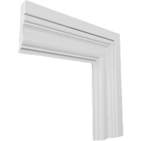 Georgian MDF Architrave White Primed 4200mm x 95mm x 18mm